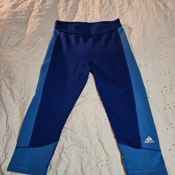 Adidas Climalite Cropped Leggings - Picture 1 of 7